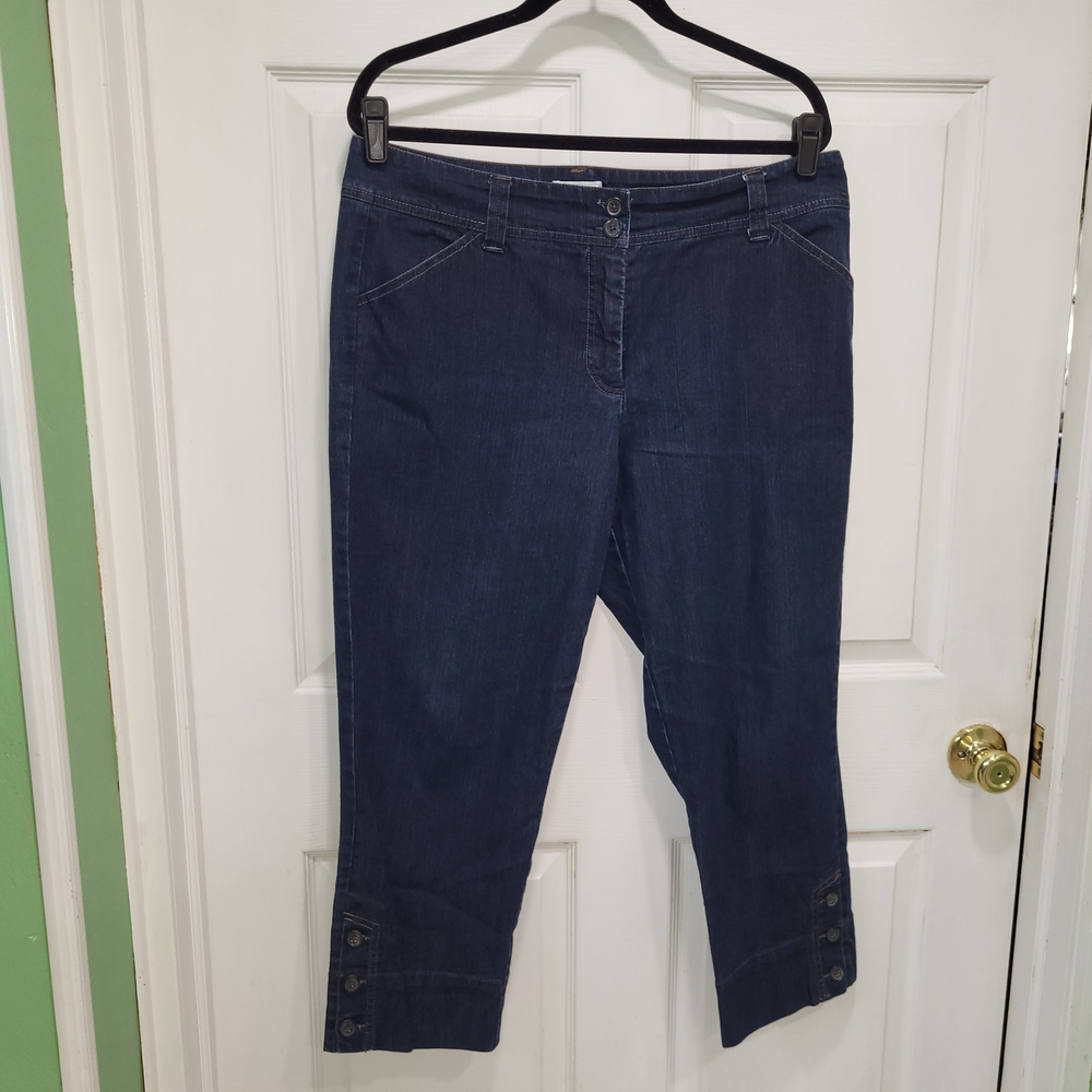 Charter Club Navy Blue Denim Pants